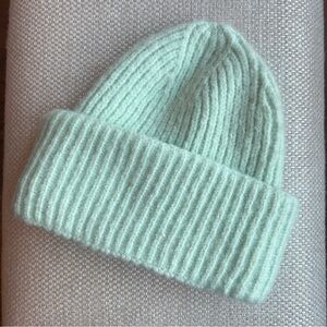 Free People Mint Green Knit Hat